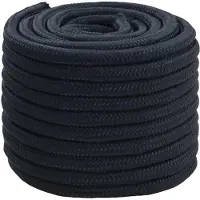 vidaXL Multifunctioneel touw 18 mm 50 m Koninklijk Blauw Polyester