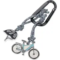 Troika Bike Keychain Zilver Kinderen