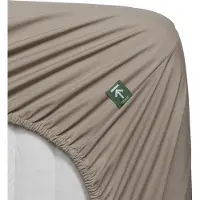 Beddinghouse Percale katoen - Topper Hoeslaken - 180x220 - Zand