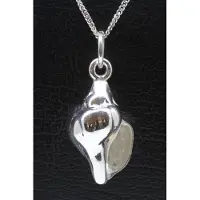 MOOYE ® - Collectie Zilveren Slakkenhuis middel 2 ketting hanger
