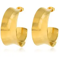 My Bendel - Statement Oorstekers • 35 Mm - met Luxe Cadeauverpakking | Sieraden Voor Dames