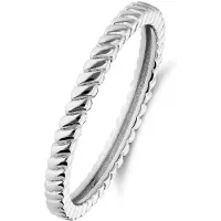 Lucardi Ring 'Statement' zilver
