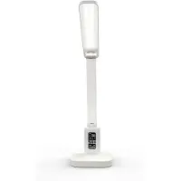 Nedis Dimbaar LED-bureaulamp met spiegel, 3 standen, oplaadbaar
