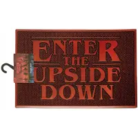 Ginza.se Stranger Things Enter The Upside Down Rubberen Deurmat Rood/Zwart - Officiële Merchandise
