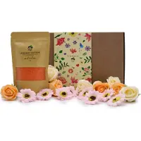 Ancient Wisdom Wilde Haas Zout & Bloemen Set - Totaal Detoxen - AWGifts - Geschenkdoos - Cadeau