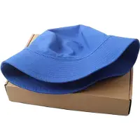 CHPN - Blauw Vissers Hoedje - Vissershoedje - Bucket Hat - Vissershoedje - Lichtblauw - Licht blauw hoedje - Festivalhoed - One size - Zonnehoed