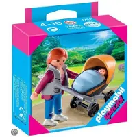 Playmobil Mama Met Kinderwagen - 4756