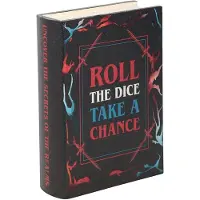 Something Different - Roll the Dice Take a Chance Book Shaped Decoratieve opbergdoos - Multicolours