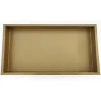 Boss & Wessing Inbouwnis BWS 30x60x10 cm RVS Goud