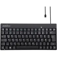 Perixx PERIBOARD-422 DE, Mini USB-C, bedraad toetsenbord, zwart
