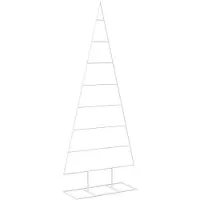 vidaXL - Metalen - kerstboom - KUOPIO - 150 - cm - Poedercoated - staal - Wit