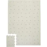 3 Sprouts - Vloerpuzzel - Bosbessentaupe - 171 cm x 123 cm x 1 cm