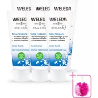 Weleda 6 x - Tandpasta Saline - 75ml - Bulkverpakking - Tandpasta - Douchemop - Zeezout