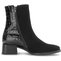 Gabor 8067.01 Enkellaarzen | Maat 7.5 Dames Zwart