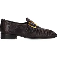 Stefano lauran Dames Loafers E8172 - Bruin - Maat 41