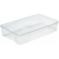 Mondex Boite de rangement plastique 34L