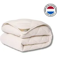 Ten Cate Wollen 4-Seizoenen Dekbed - 240x220 cm - 100% Scheerwol - Zomer- & Winterdekbed - Ademend - Vochtregulerend