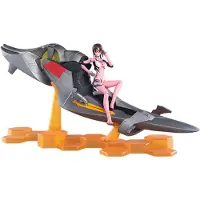 Blokees Evangelion Mari Makinami met Entry Plug Fantastics EX-02 - 40-delige Actiefiguur Model Kit - 18,5 cm