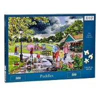 The House of Puzzles Puddles Puzzel 500 stukjes