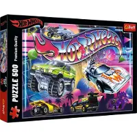 Trefl Hot Wheels - 80s Vibe - 500 pieces.