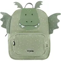 Trixie Rugzak - Mr. Dragon - Schooltas Waterafstotend - Boekentas voor Kind - Voor Jongens en Meisjes - Geschikt als Gymtas - Groen