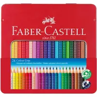 Faber Castell Colour Grip Potlood Geassorteerd 24 Eenheden