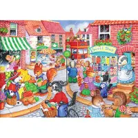 The House of Puzzles In The Town Puzzel 80 Stukjes