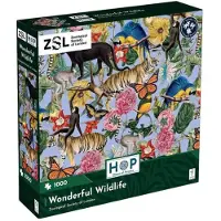 The House of Puzzles Wonderful Wildlife Puzzel 1000 Stukjes