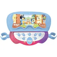 Bluey Verstelbare Standaard met 2 Microfoons met Stemeffecten, Verlichting, Luidspreker, Bluetooth