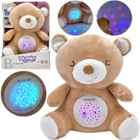 Woopie Baby 2-in-1 teddybeer slaapspeelgoedprojector - 10 slaapliedjes