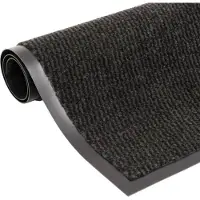 Spectrum Schoonloopmat- droogloopmat - 90 x 150 cm antra - 2 stuks