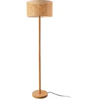 Lux.pro Staande lamp 'Rochdale', E27, geelbruin
