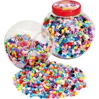 Hama Maxi Strijkkralen Pastelmix - Creatieve Speelgoedset 2000 stuks.