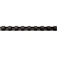 Fellowes bindruggen 22 mm zwart, 50 stuks