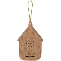 Karlsson Mini Cuckoo Tafelklok | Met Koekoeksklok | 5.4x7.2x3cm | Light hout