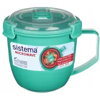 Sistema Grote Soepcontainer 900ml BPA-vrij - Turquoise