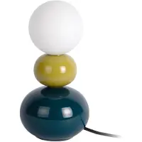 Leitmotiv Firenze Pellet LED Tafellamp | 1x G9 5W | Legion blue/olive green