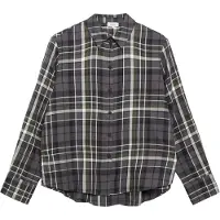 s.Oliver Blouse grijs / donkergrijs / olijfgroen / wit