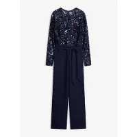 Bonprix Jumpsuit met geborduurde pailletten maat 52