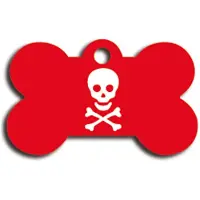 Imarc H141227r Small Bone 3x2 Cm Naamplaatje Voor Huisdieren