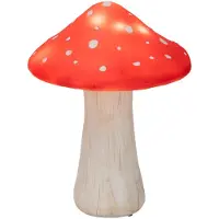Décoris Champignon 21x21x27.5 rood