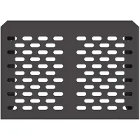 vidaXL Air Conditioner Hoes Zwart 100 x 50 x 70 cm