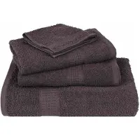 vidaXL Gastendoekjes FROGN 50 st 30x50 cm 360 g/m² antraciet