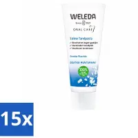 Weleda 15 x - Tandpasta Saline - 75ml - Voordeelverpakking - 15 stuks