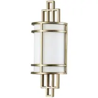Elstead Lighting Wandlamp Fusion 1, dimbaar, messing / goud, Woon-/ Eetkamer, metaal, wandlamp