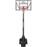 Hudora Basketstandaard Competition Pro (zwart/transparant)
