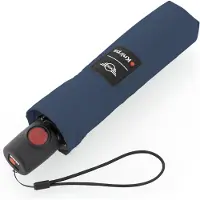 Knirps paraplu Mini Duomatic Sunset Navy donkerblauw