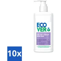 Ecover 10 x - Handzeep - Lavendel & Aloë Vera - 250 ml - Voordeelverpakking - 10 stuks
