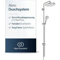 Ideal standard Alero douchesysteem, waterbesparende doucheset – Chroom