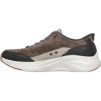 SKECHERS Sneakers laag 'CONTOUR FOAM-CORDELUX' olijfgroen / zwart